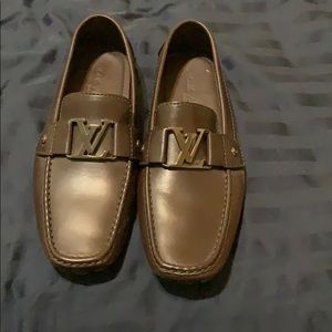 Louis Vuitton Brown Carlo Driving Moccasin Size 7M